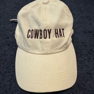 Cowboy Hat Ball Cap
